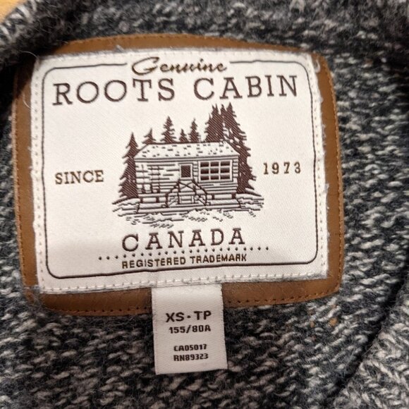 ROOTS Cabin crew neck wool blend Sweater size XS @A - Picture 5 of 7